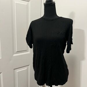 Michael Kors Black Short Sleeve Tee